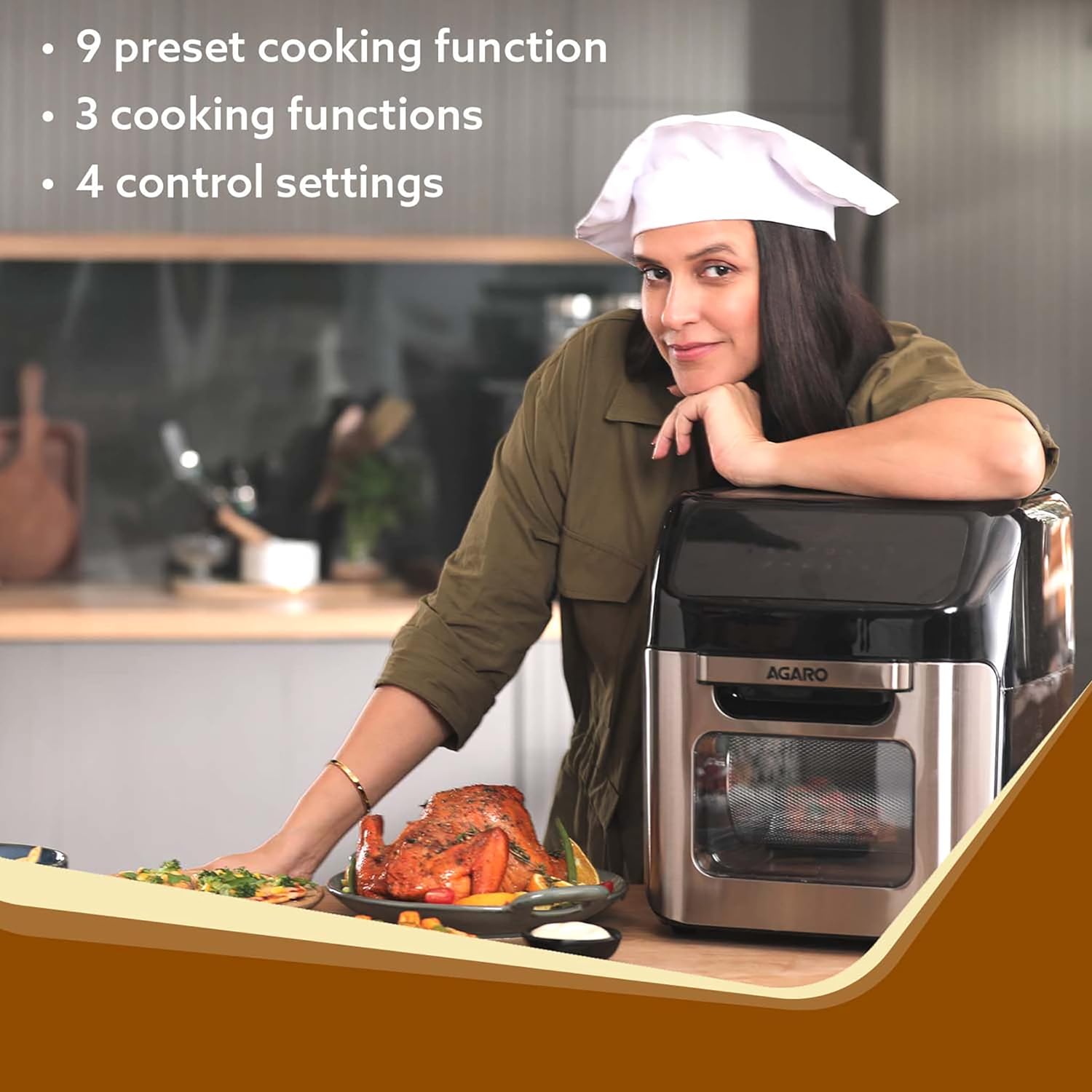 Croma air outlet fryer